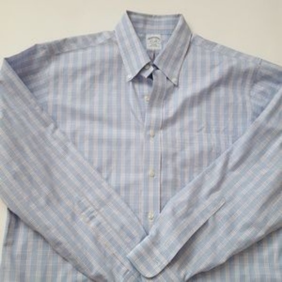 Brooks Brothers 16.5-35 slim fit button up -A2 - Picture 4 of 8